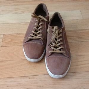 Jousen size 13 brown suede shoes